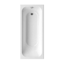 CHROME SLIM, ALB, CADA DREPTUNGHIULARA, 180X80CM, CE21300000